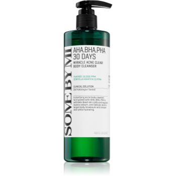 Some By Mi AHA∙BHA∙PHA 30 Days Miracle Acne Clear Body Cleanser gel de curatare spumant pentru pielea problematică și grasă - imagine 2